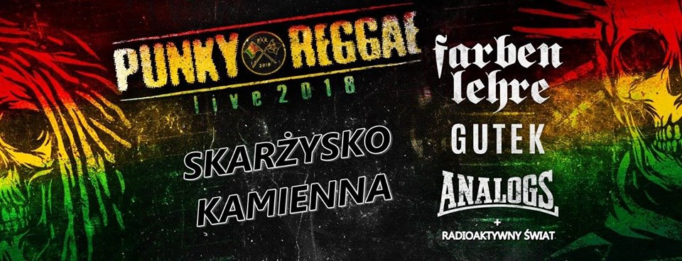 Read more about the article FARBEN LEHRE + GUTEK +  THE ANALOGS + RADIOAKTYWNY ŚWIAT
