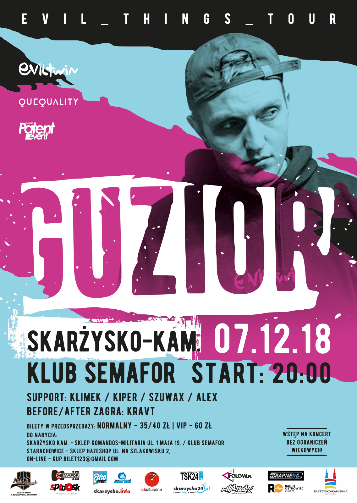 Read more about the article Guzior w Skarżysku-Kamiennej / Evil_Things Tour /